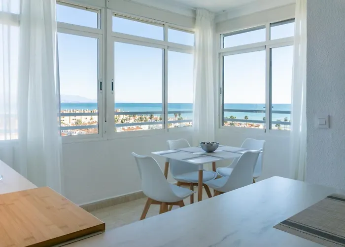 Septimo Cielo Vistas Al Mar Guadalmar アパート *
